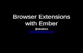 Building Browser Extensions with Ember