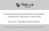 Creating Learning Connections via an Online Community of Practice