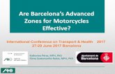 Are Barcelona’s Advanced Zones for Motorcycles Effective?