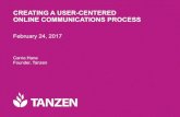 Creating a User-Centered-Online-Communications-Process