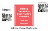 Building Communities: From Teachers to Teachers, Ayat Al-Tawel & Hanaa Khamis