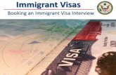 Immigrant Visas: Booking an Immigrant Visa Interview