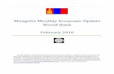 02.2010, REPORT, Mongolia Monthly Economic Update, World Bank