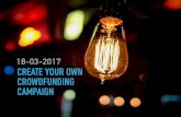 Create Your Own Crowdfunding Campaign