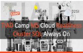 Cluster SQL - TIAD Camp Microsoft Cloud Readiness