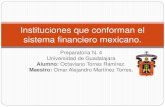 Instituciones que conforman el sistema financiero mexicano