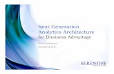 Next Generation Analytics Architecture for Business Advantage