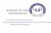 Orthodontics assistant course - Academy of Fixed Orthodontics New York