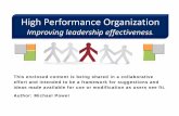 Leadership That Drives Performance