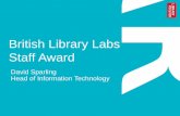 British Library Labs Staff Award 2017