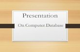computer fund-database presentation