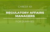 Regulatory Affairs Managers for Dummies | What You Need To Know In 15 Slides