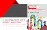 Introduzione al Programmatic Advertising SMAU 2017 - Una guida aggiornata e pratica