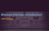 Windows internals Essentials