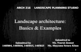 Basics of Landscape Planning & Architecture