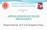 Applied fluid mechanics flows & applications