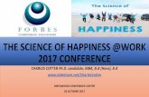 The Science of Happiness @Work 2017 Conference