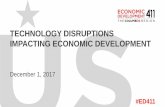 ED411 | 2017 | Track 2: Technology Disruptions Impacting Economic Development