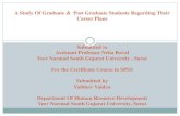 A study of graduate & post graduate students regarding their career plans
