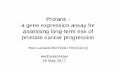 Prolaris to help make treatment decisions in localised prostate cancer