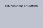 17 complication of sinusitis