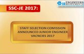 SSC-JE Coaching And Complete Information - Eii