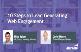 10 Steps to Lead Generating Web Engagement
