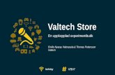 Tech Day 2017 -Valtech Store - en uppkopplad experimentbutik