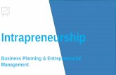 Business Planning & Entrepreneurship