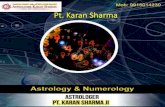 Online Astrology Services by Pt. Karan Sharma