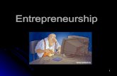 Entrepreneurship main concepts and description