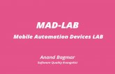 Build your own MAD-LAB - for Mobile Test Automation