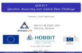 QALD-7 Question Answering over Linked Data Challenge