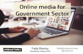 Online Media for Government Sector