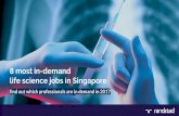 8 most in-demand life science jobs in Singapore for 2017