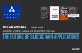 The Future of Blockchain Applications