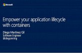 Empower your application lifecycle with containers