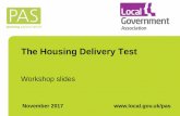 Housing delivery test generic slides
