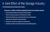 A joint effort of the storage industry