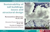 CM - Sustainability of tall buildings: issues and structural design.