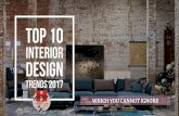 Top 10 interior design trends
