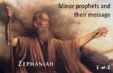 Minor Prophets & their Message - Zephaniah