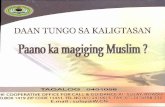 Save yourself, how to be a muslim ( tagalog)