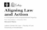 Aligning Law and Action