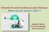 Vitamin D and Cardiovascular Disease Where do we stand in 2017 ?