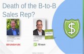 Accelerating Death of the B2B Sales Rep - A Guide for Sales Enablement and Value / ROI Selling