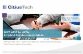 MIPS APM for ACOs: A Hybrid Reimbursement Model