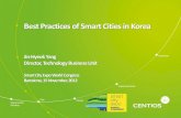 Best Practices of Smart Cities in Korea