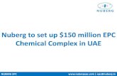 Nuberg to set up $150 million EPC Chemical Complex in Middle East