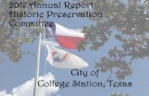 Historic Preservation Committee Annual Report